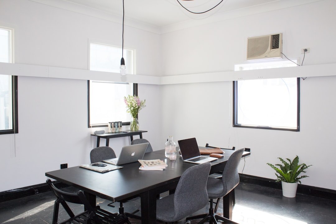 Modern media training studio and office space